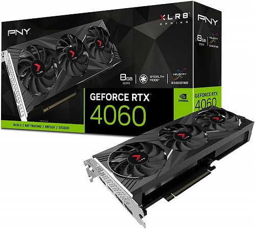 PNY GEFORCE RTX 4060 8GB XLR8 Gaming VERTO Edition PNY GEFORCE RTX 4060 8GB XLR8 Gaming VERTO Edition